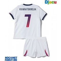 Paris Saint-Germain Khvicha Kvaratskhelia #7 Gostujuci Dres za djecu 2026-27 Kratak Rukav (+ Kratke hlače)